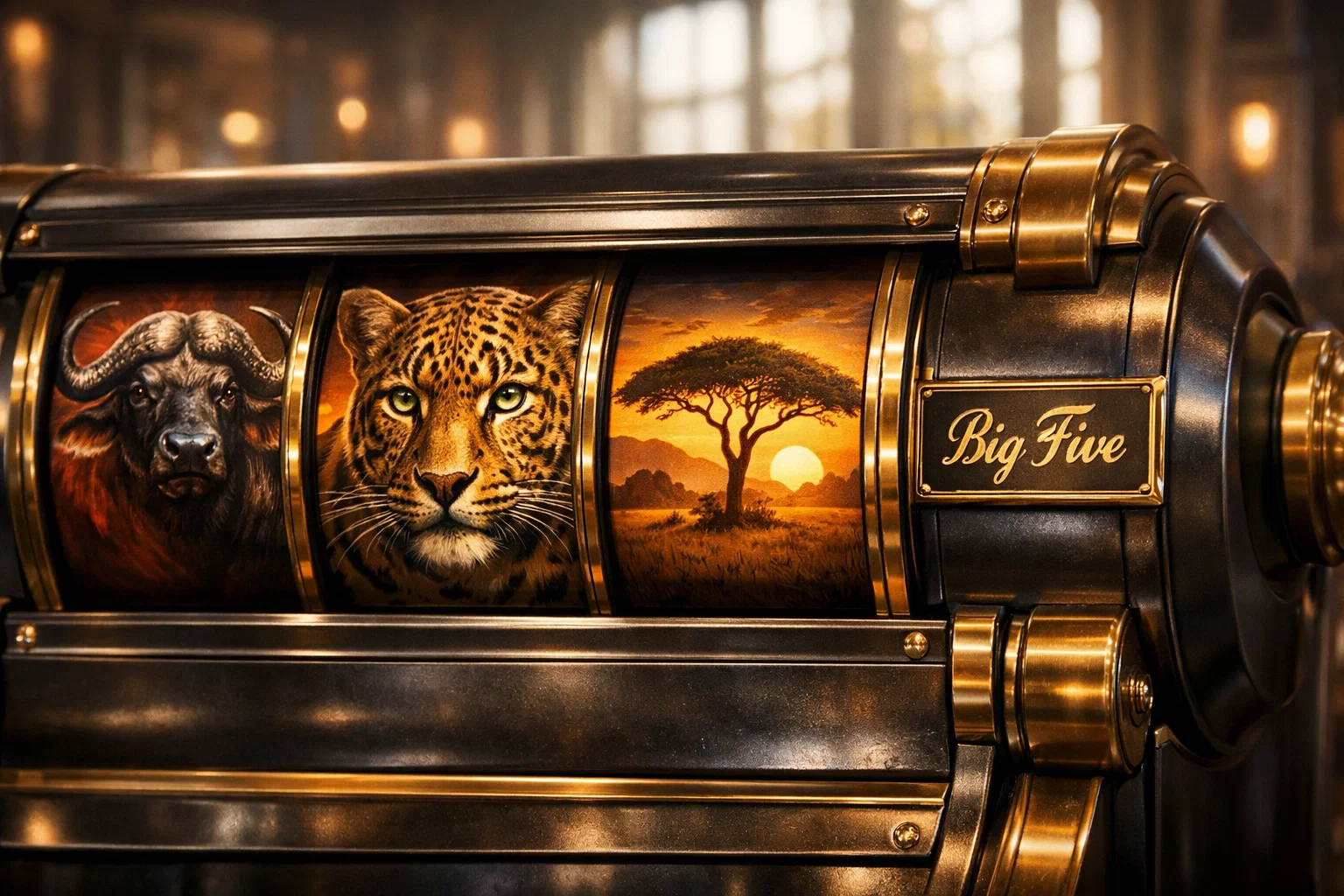 Symbols of the Big Five slot game